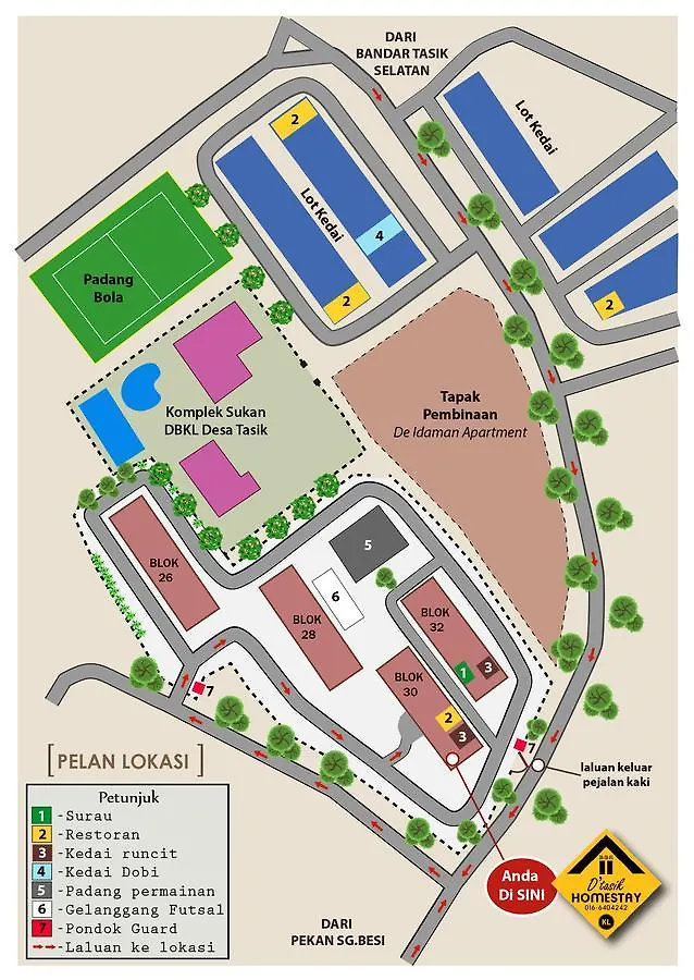Apartment D'Tasik Homestay Kuala Lumpur
